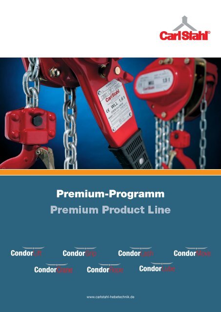 Premium-Programm - Carl Stahl Lifting Equipment