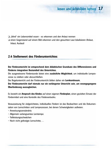 lesen und schreiben lernen - Schulpsychologie Kärnten