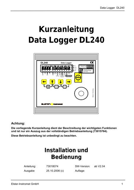 2 - Elster-Instromet