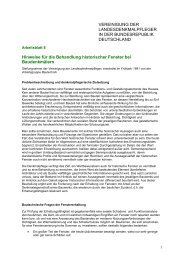 Arbeitsblatt 8 - Denkmalpflege Forum