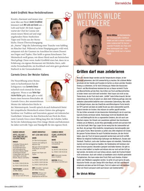 Genussmagazin 3/2011 - Genussakademie