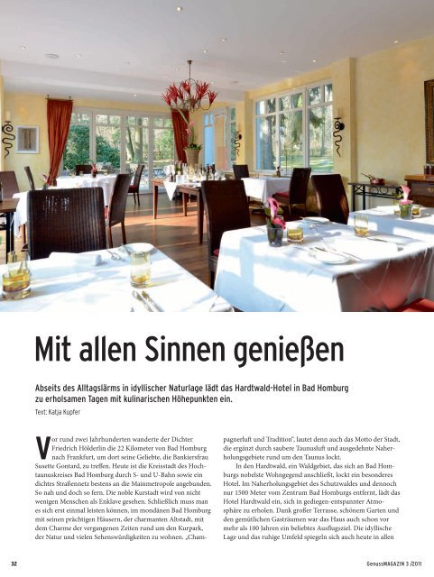 Genussmagazin 3/2011 - Genussakademie