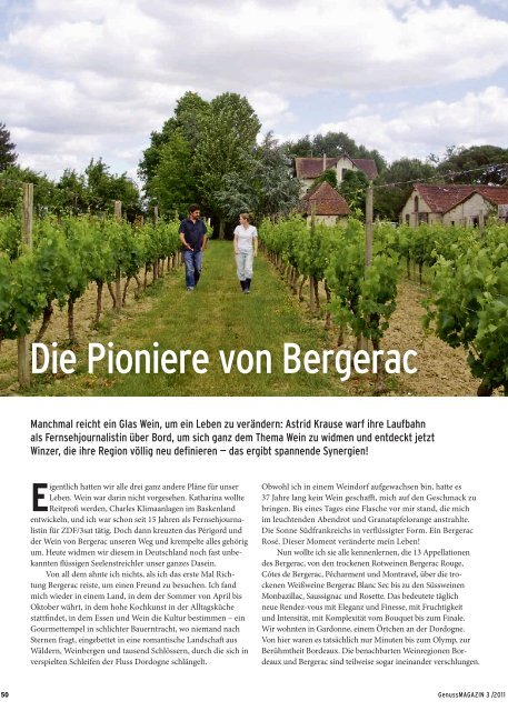 Genussmagazin 3/2011 - Genussakademie