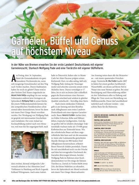 Genussmagazin 3/2011 - Genussakademie