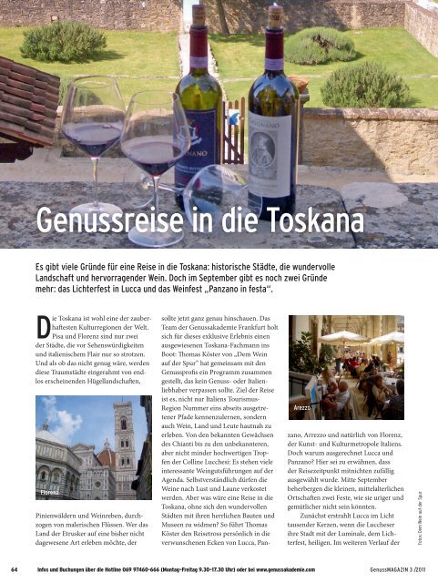 Genussmagazin 3/2011 - Genussakademie