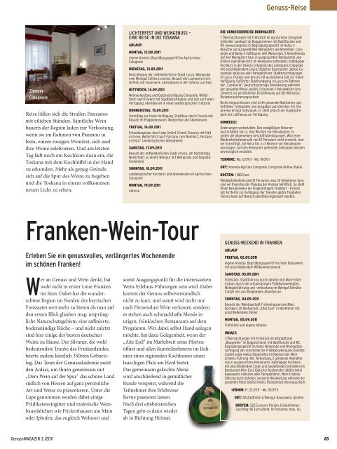 Genussmagazin 3/2011 - Genussakademie