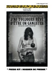 GANGSTER-press kit_Locarno - Unifrance