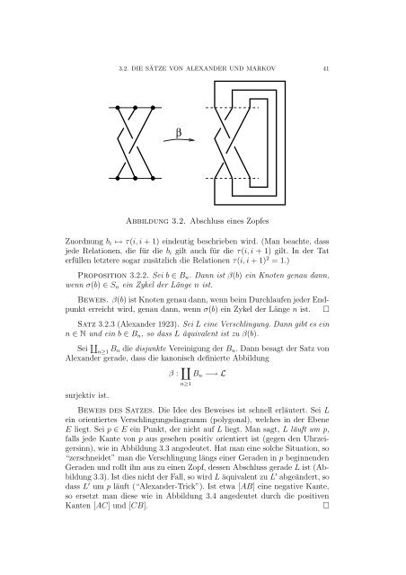 Vorlesung Knoten Dirk Kussin - Institut für Mathematik - Universität ...