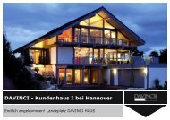 DAVINCI - Kundenhaus I bei Hannover - Davinci Haus GmbH