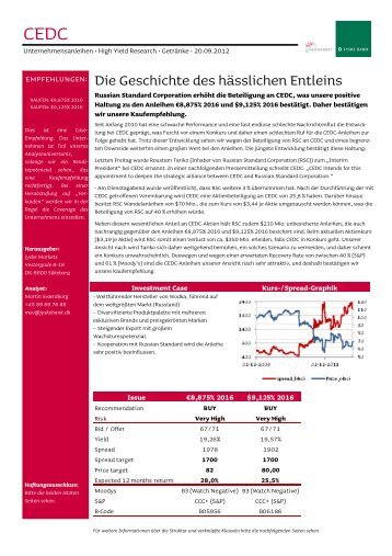 Die Geschichte des hässlichen Entleins - Jyske Bank