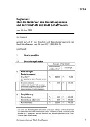 570.2 - rss.stadt-schaffhausen.ch - Stadt Schaffhausen