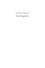 Autobiographie – Yogananda - Hans Nietsch Verlag