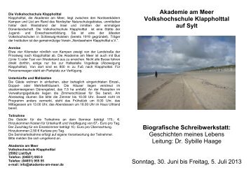 PDFDownload des Programmes - Akademie am Meer