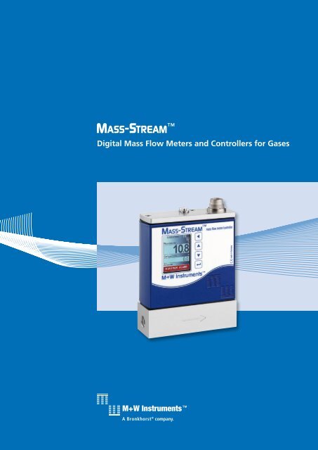 digital Mass Flow Meters and Controllers for Gases - Bronkhorst