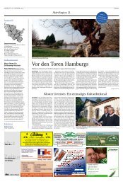 Vor den Toren Hamburgs sh:z Zeitung - LAG AktivRegion ...