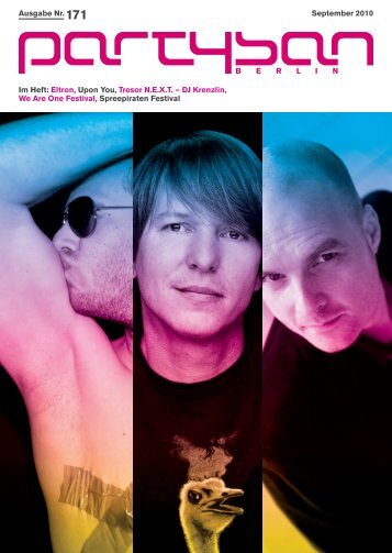 Im Heft: Eltron, Upon You, Tresor N.E.X.T. — DJ Krenzlin ... - Partysan