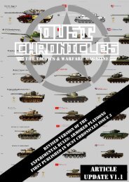 Axis Armored Platoon - Dust Chronicles