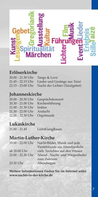 Musik Kirche Musik Kirche - Evangelische Kirchengemeinde ...