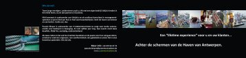 Achter de schermen van de Haven van Antwerpen.