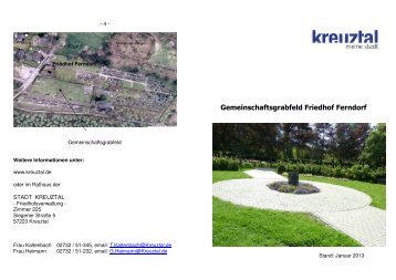 Friedhof Ferndorf - Kreuztal