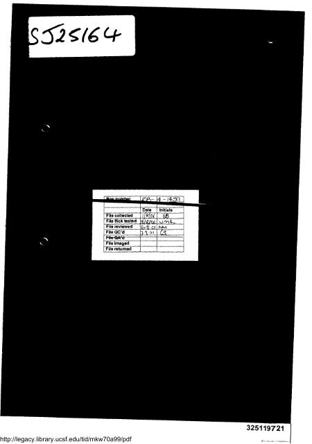 s 325119721 - Legacy Tobacco Documents Library