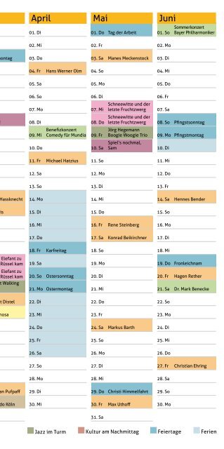 Kultur-Programmheft PDF - Marke Monheim