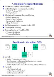 7. Replizierte Datenbanken