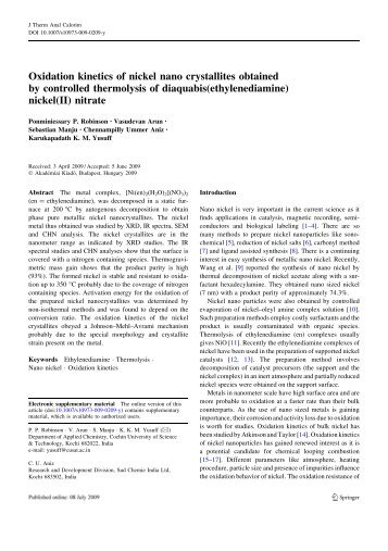 robinson j thermal analysis.pdf - Cochin University of Science and ...