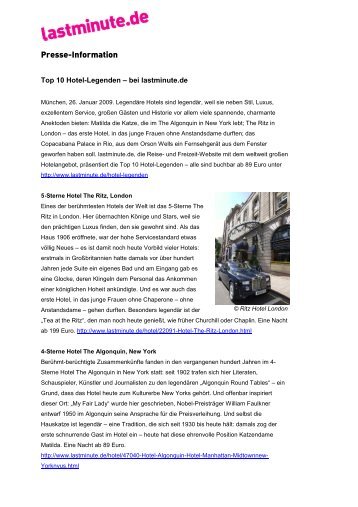 2010_01xx Top 10 Hotel-Legenden - Lastminute.de