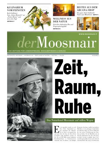 Zeitung - Naturhotel Moosmair