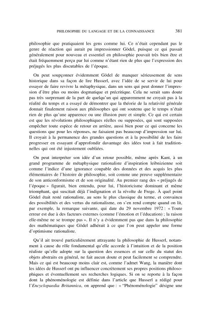 résumé 2005-2006 - Chaire de Philosophie du langage - Collège de ...