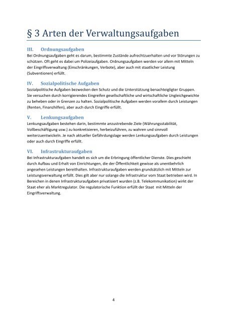 Zusammenfassung Verwaltungstrecht FS 2013 - Studentische ...