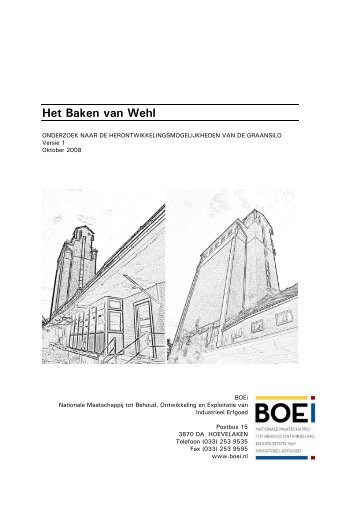 Rapport Silo Wehl - Bestuurlijke informatie van de gemeente ...