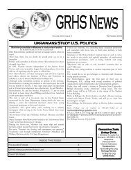 September 2004 GRHS News_original - GRHS Home Page