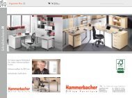 Hammerbacher Schreibtischserie H