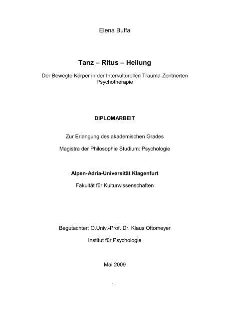 Da Buffa Universitat Klagenfurt
