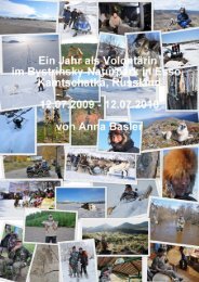 Bericht Anna Basler aus der Schweiz, Volontärin 2009-2010