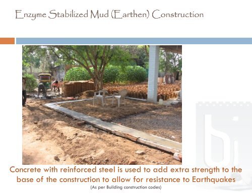 ENZYME STABILIZED MUD (EARTHEN) CONSTRUCTIO ... - Imimg