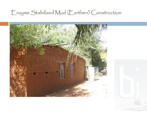 ENZYME STABILIZED MUD (EARTHEN) CONSTRUCTIO ... - Imimg