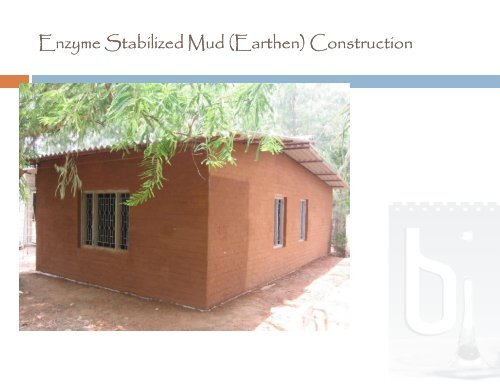 ENZYME STABILIZED MUD (EARTHEN) CONSTRUCTIO ... - Imimg