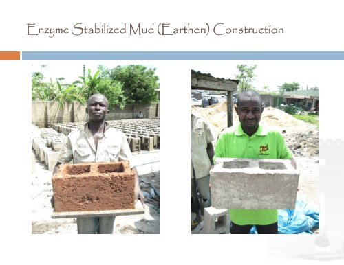 ENZYME STABILIZED MUD (EARTHEN) CONSTRUCTIO ... - Imimg