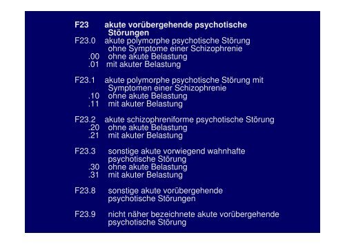 Psychosen und psychoseähnliche Störungen - Burgenland.at