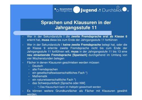 Die gymnasiale Oberstufe – Ziele, Aufbau und Besonderheiten