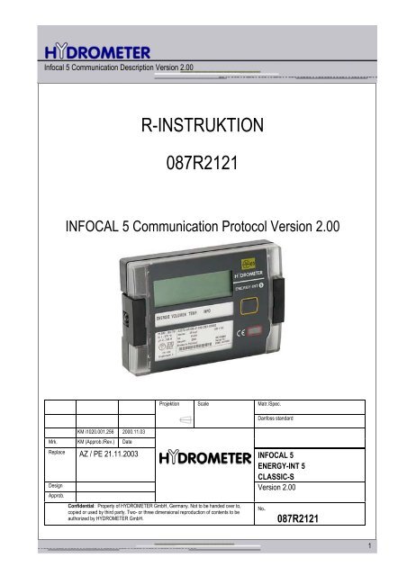R-INSTRUKTION 087R2121 - Siemens