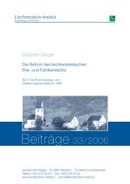 PDF Download - Liechtenstein-Institut, Bendern