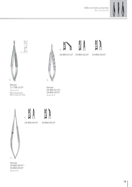 Mikro-Instrumente Micro Instruments - KLS Martin