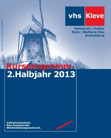 Das Programmheft der Volkshochschule 2. Halbjahr 2013 als pdf ...