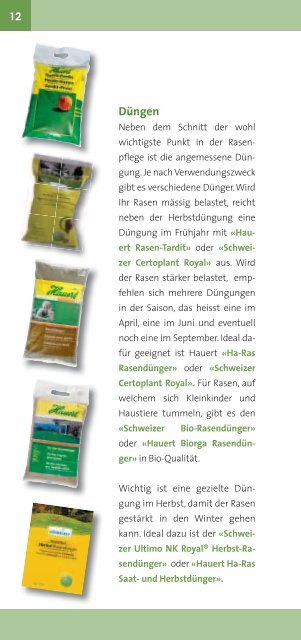 Die Schweizer Profi-Tipps lebendiger Teppich - Roth Pflanzen AG