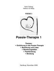 Poesie03 Therapie01 Beziehung Beratung - 3p-dialoge.de