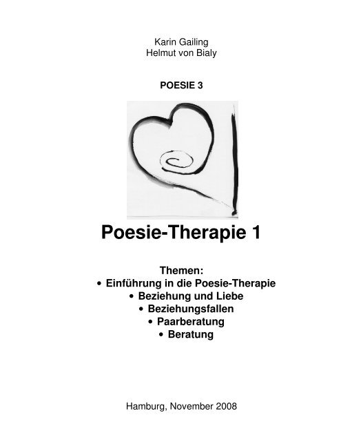 Poesie03 Therapie01 Beziehung Beratung - 3p-dialoge.de
